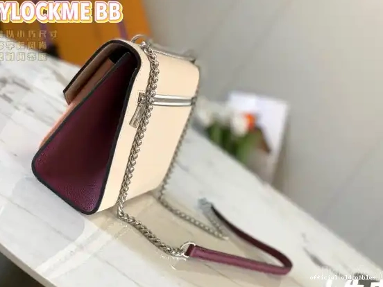 Official oldcobbler MYLOCKME CHAIN VUITTON LOUIS BAG 0630